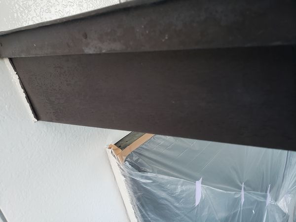 外壁塗装　屋根塗装　霧除け